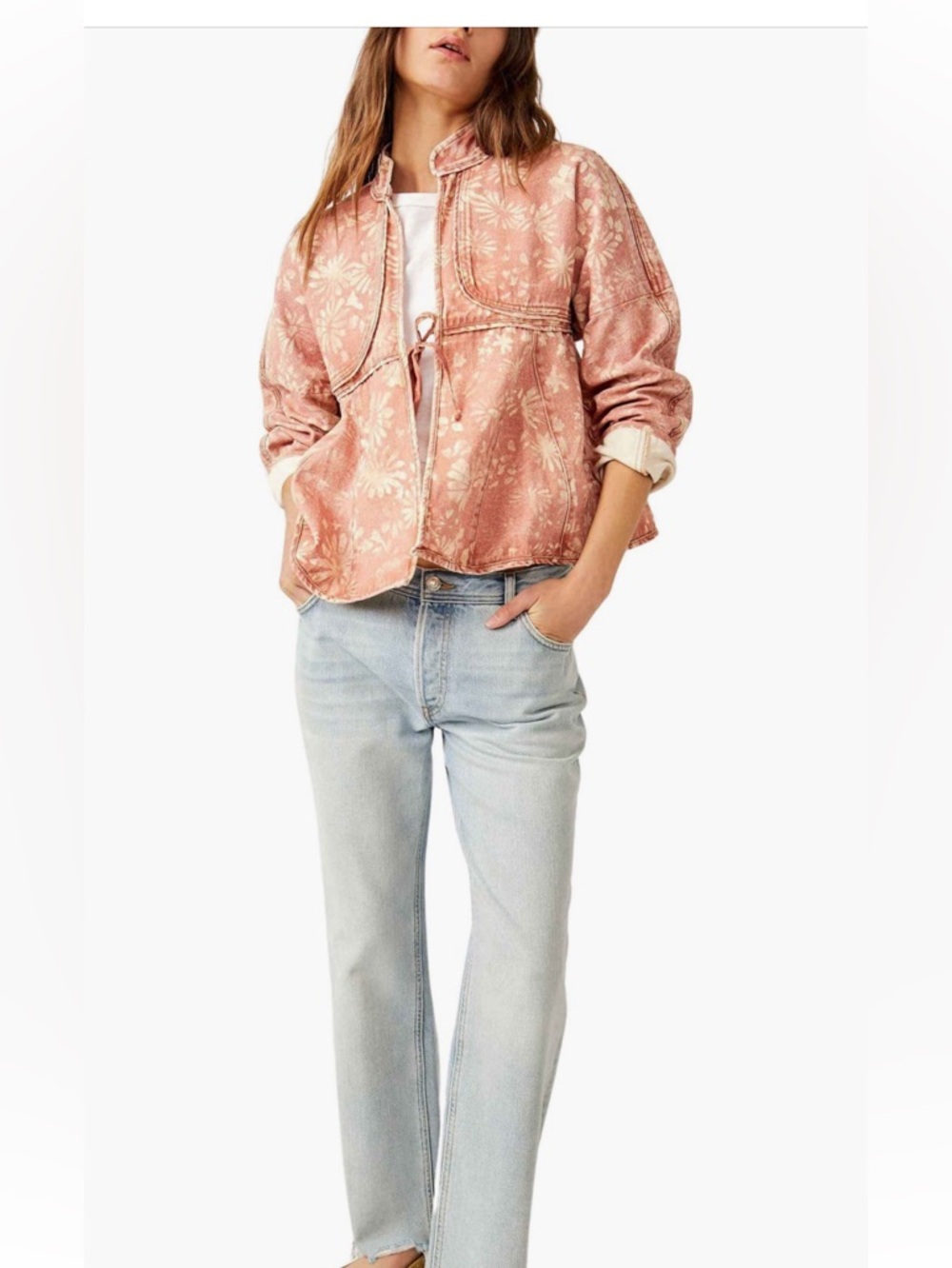 Free People Lua Bed Jacket, size M